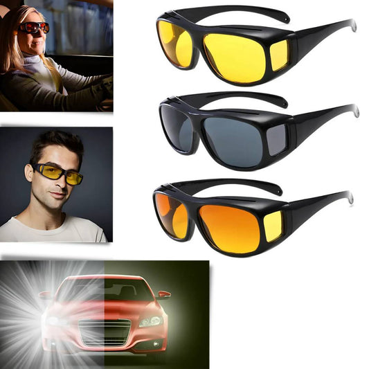Night Driving Clarity Glasses | Anti-Glare, UV Protection & Reduced Eye Strain for Safer Nighttime Driving