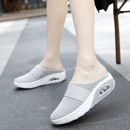 Orthopedic Slippers Shoes | Air-Cushion, Diabetic Orthopedic Support & Breathable Comfort Womens non slip clogs