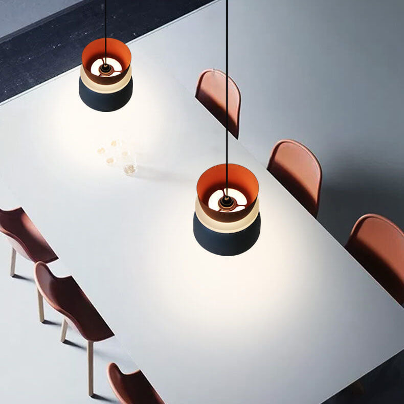LED Pendant Light in Nordic Colorful Macaron Design for Kitchen Island & Dining Room