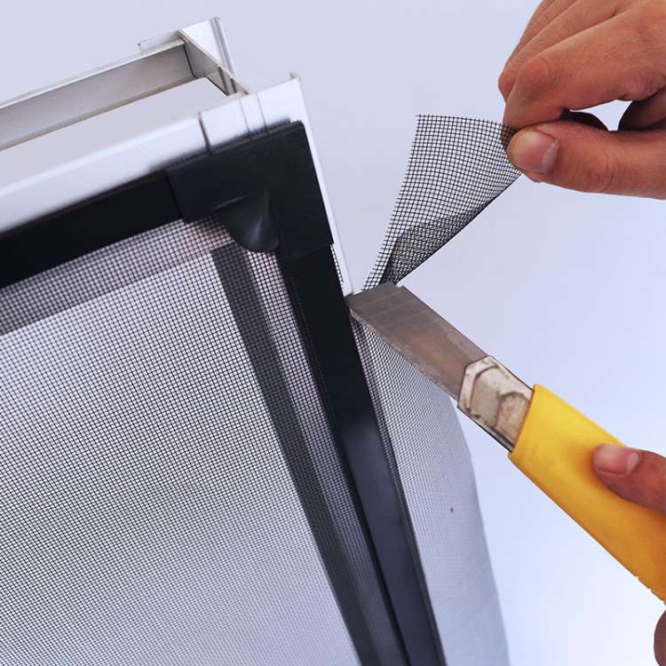 No-See-Um Magnetic Mosquito Net for Windows - Easy Install Insect Screen for Home & Patio Protection