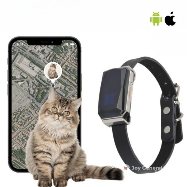 GPS Pet Collar | Waterproof, Adjustable & Unlimited Range for Dogs and Cats