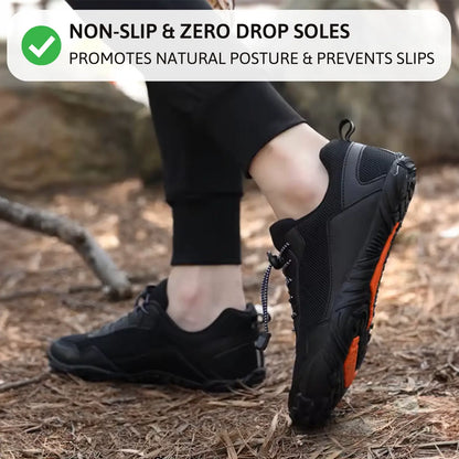 RootWalker™ Unisex Non-Slip Barefoot Hiking Shoes | Flexible, Protective Sole for Everyday Use and Outdoor Adventures