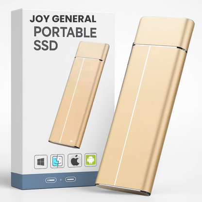 Portable SSD for MacBook, Laptop & iPhone – External Hard Drive 1TB 2TB 4TB 8TB USB-C Storage Compatible with Windows & Android