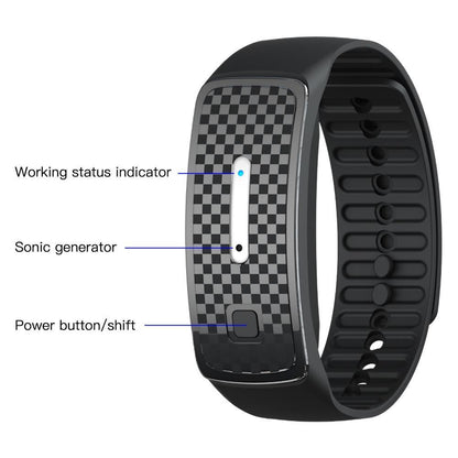 Ultrasound Anti-Mosquito Bracelet | Bug Repellent Wristband for Outdoor Activities & Travel