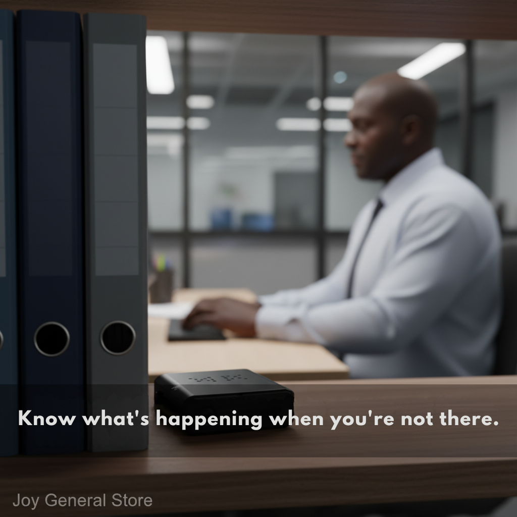 Mini Wireless Hidden Camera with Audio - Compact Spy Camera for Home Security & Nanny Monitoring