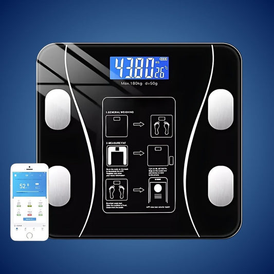 Smart Body Composition Scale | Accurate Weight, BMI & Body Fat Measurements for Fitness Tracking