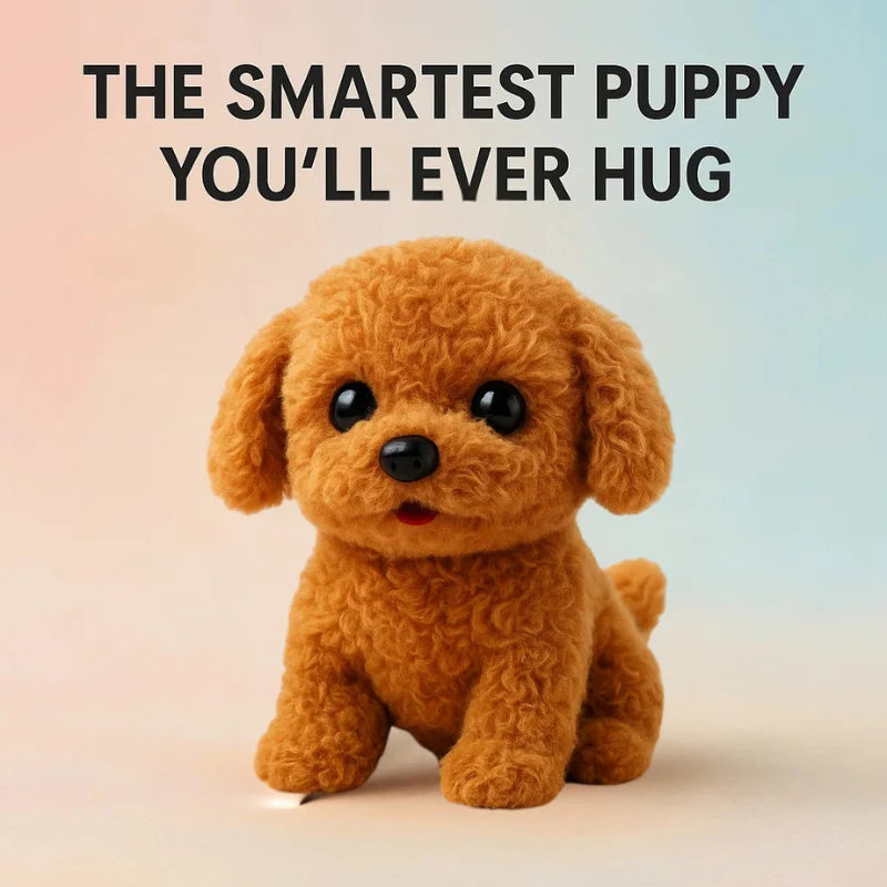 Realistic Interactive Toy Robot Puppy with Smart Features for Kids and Pet Lovers