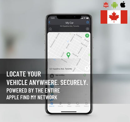 GPS Tracker for Cars | No Subscription, Compatible with Android & iOS for Vehicle Location Tracking