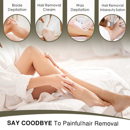 Crystal Hair Eraser | Painless Hair Removal Tool for Face & Body | Gentle Exfoliator | Reusable & Eco-Friendly | SilkEase