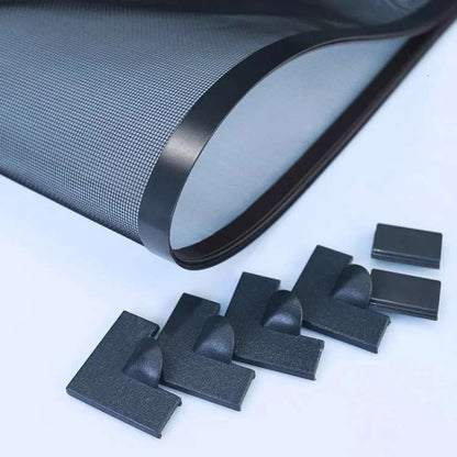 No-See-Um Magnetic Mosquito Net for Windows - Easy Install Insect Screen for Home & Patio Protection