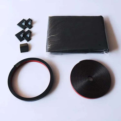 No-See-Um Magnetic Mosquito Net for Windows - Easy Install Insect Screen for Home & Patio Protection