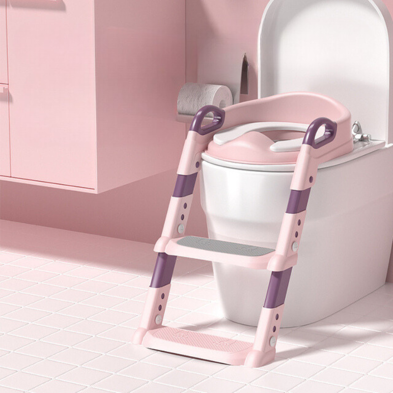 Step Throne Potty Trainer – Best Potty Training Seat for Little Ones | Adjustable Toilet Ladder Seat for Kids Learning