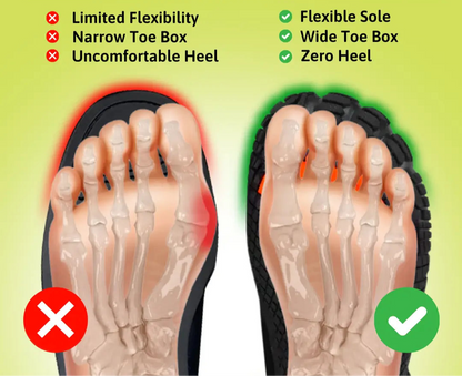 AirStride™ Unisex Barefoot Shoes | Lightweight, Non-Slip & Breathable for Everyday Comfort and Foot Health