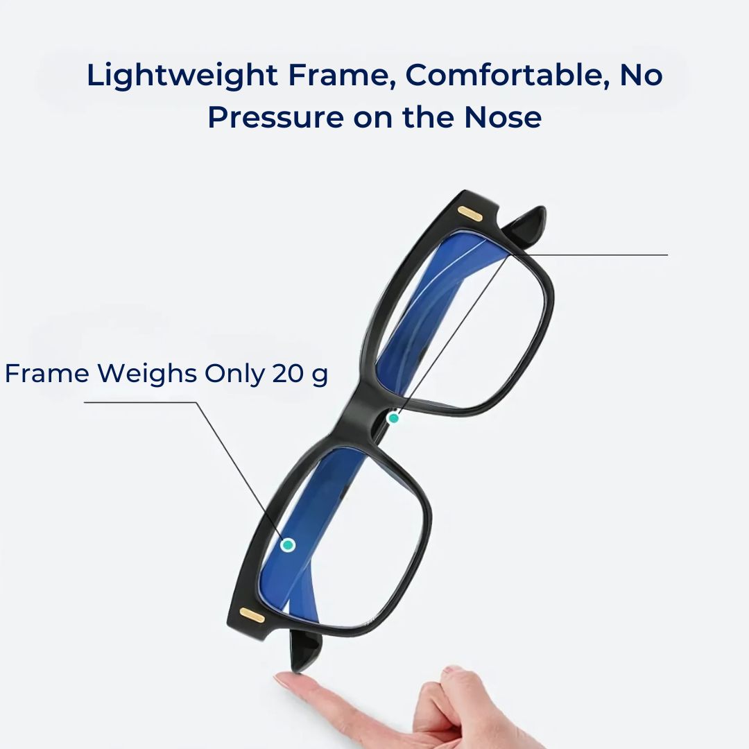 Clarity Blue Glasses - Blue Light Blocking Screen Glasses | With UV Protection - Reduces Eye Strain - Improves Sleep Quality - Relieves Eye Fatigue