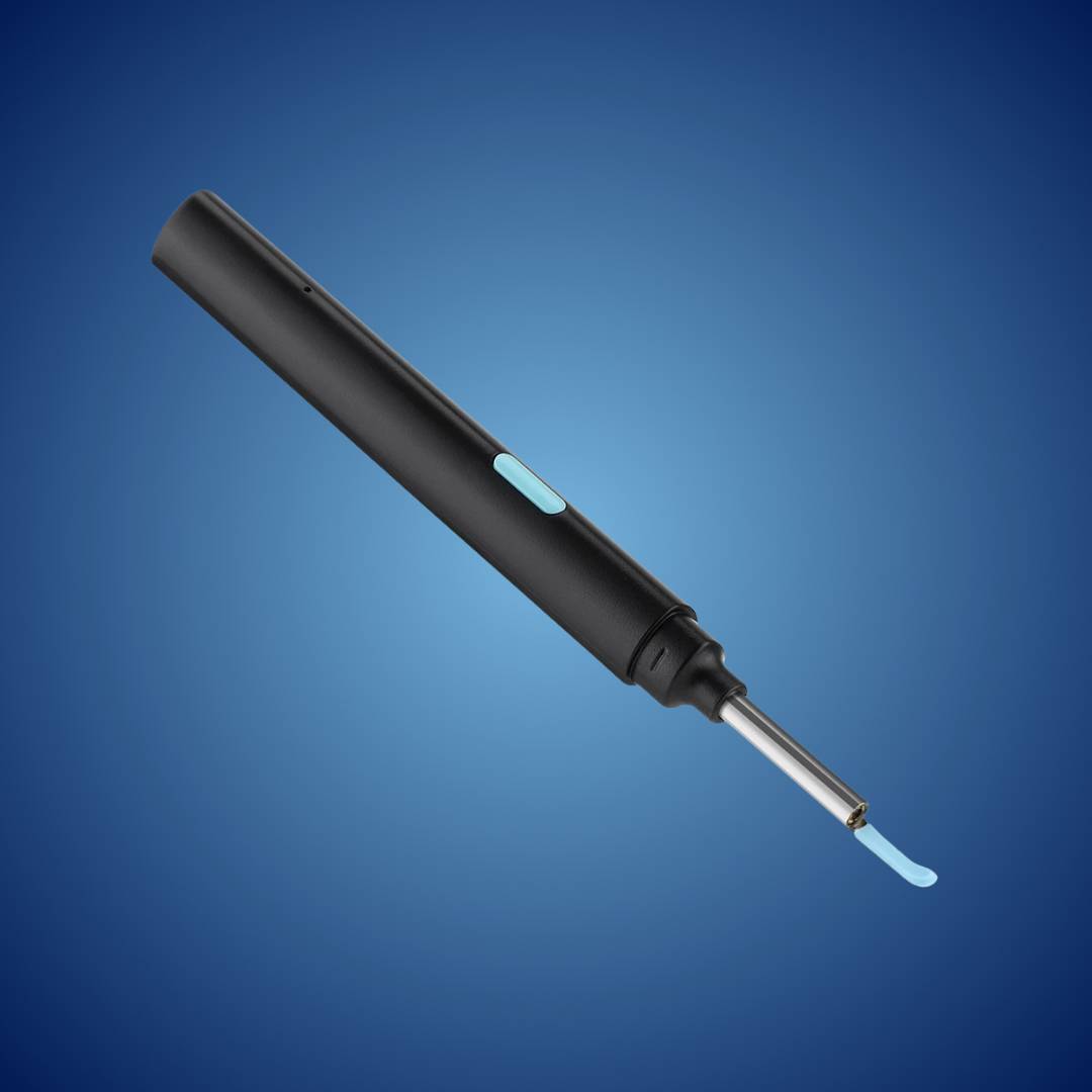 Earwax Removal Tool | Smart Visual with LED Camera & Soft Tips for Safe, Precise Ear Cleaning