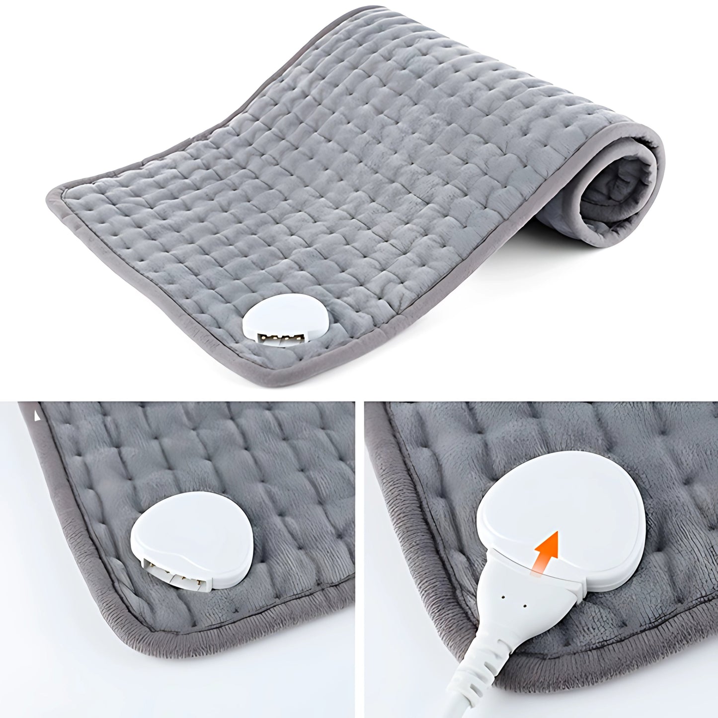 Heating Pad for Back – Portable Adjustable Heat Pad for Muscle & Joint Pain Relief