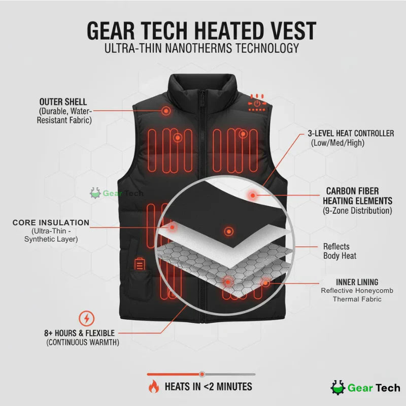 Men's Heated Gilet