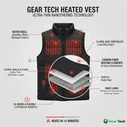 Men's Heated Gilet