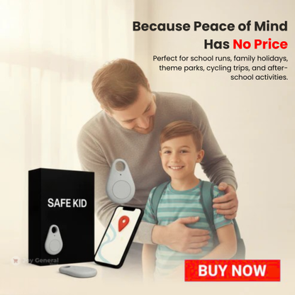 Child GPS Tracker | Waterproof, Real-Time Location & SOS Alerts for Kids' Safety