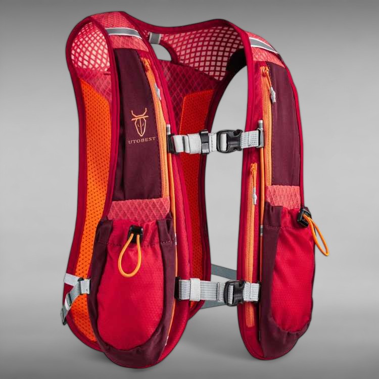 Hydration Running Vest for Trail Running, Lightweight and Adjustable, Ideal for Long-Distance Races and Outdoor Activities