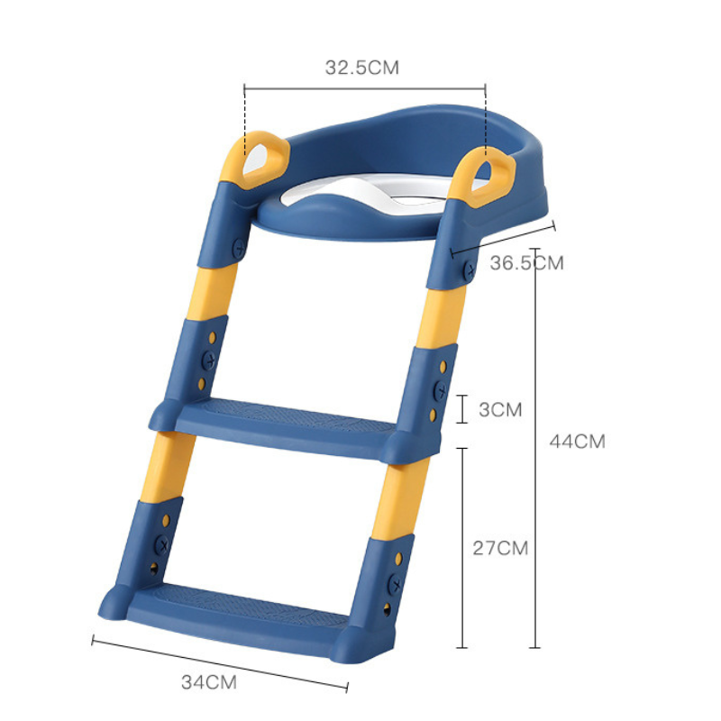 Step Throne Potty Trainer – Best Potty Training Seat for Little Ones | Adjustable Toilet Ladder Seat for Kids Learning