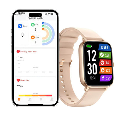 Smartwatch with Health Tracking | Heart Rate Monitoring, Sleep Tracking & Fitness Tracking for Health Enthusiasts