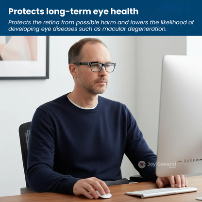 Clarity Blue Glasses - Blue Light Blocking Screen Glasses | With UV Protection - Reduces Eye Strain - Improves Sleep Quality - Relieves Eye Fatigue