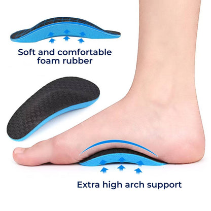 High Arch Support Shoe Inserts | Soft EVA Foam for Pain Relief & Comfort in Everyday Wear