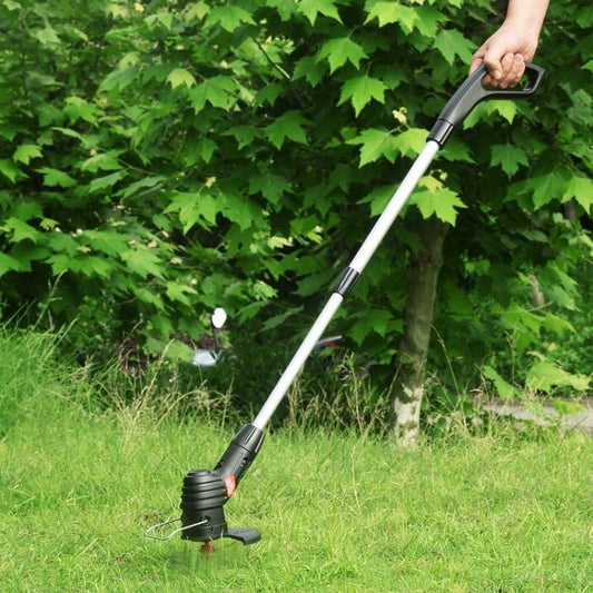 Cordless Grass Trimmer with High-Power Battery for Lawn Care & Garden Maintenance