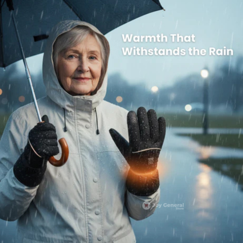 Heated Gloves for Raynaud’s & Arthritis – Rechargeable Waterproof Thermal Gloves with 3 Heat Levels for Pain Relief