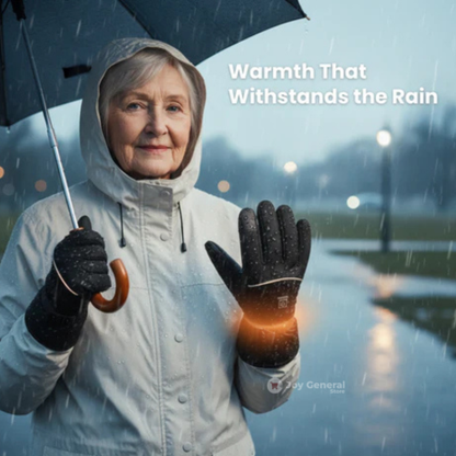 Heated Gloves for Raynaud’s & Arthritis – Rechargeable Waterproof Thermal Gloves with 3 Heat Levels for Pain Relief