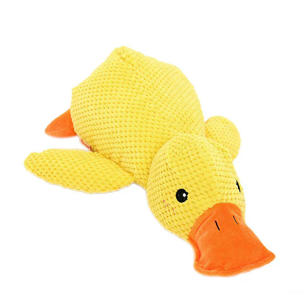 Durable Duck Dog Toy | Calming, Chew-Resistant & Ideal for Mental Stimulation and Anxiety Relief for All Dog Sizes