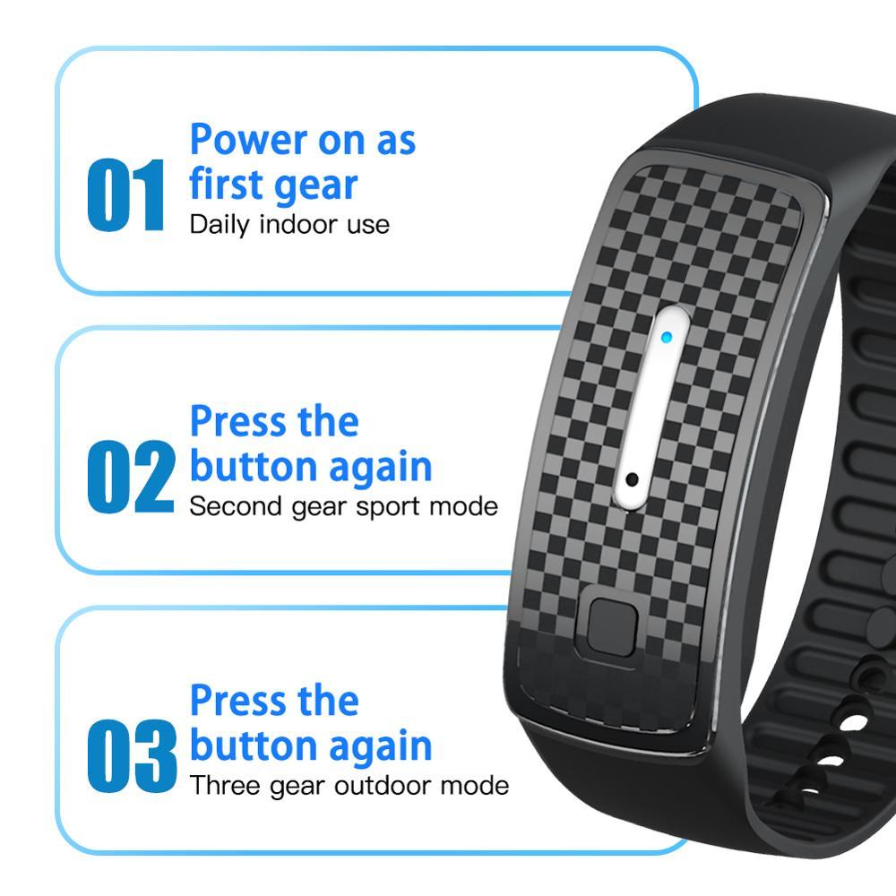 Ultrasound Anti-Mosquito Bracelet | Bug Repellent Wristband for Outdoor Activities & Travel
