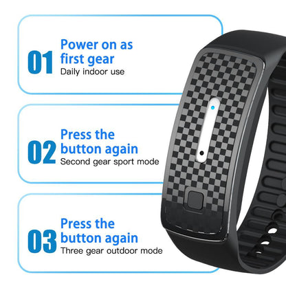 Ultrasound Anti-Mosquito Bracelet | Bug Repellent Wristband for Outdoor Activities & Travel