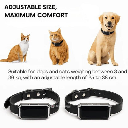GPS Pet Collar | Waterproof, Adjustable & Unlimited Range for Dogs and Cats