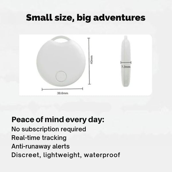 GPS BikeTracker | Ultra-Precise, Subscription-Free & Water-Resistant for Bicycles, Cars & Motorcycles