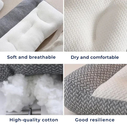 Orthopedic Neck Pillow | Cervical Spine Support, Pain Relief & Reduced Snoring for All Sleep Positions