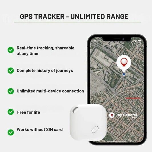 GPS Tracker for Cars | Real-Time Tracking, IP67 Waterproof & No Subscription Required for iOS Users