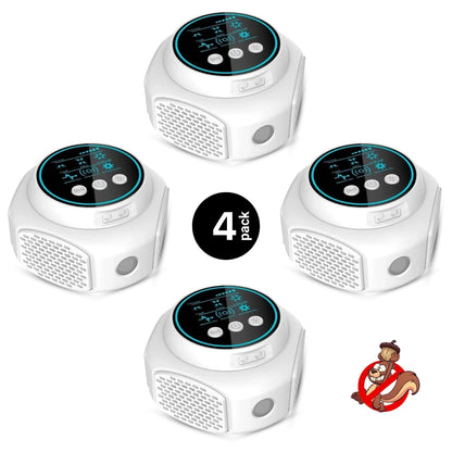 Smart Squirrel Indoor Repeller | 360° Coverage, Ultrasonic Technology & Safe for Home Use