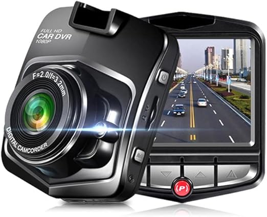 Full HD 1080p Dash Cam | Wide-Angle Car Camera with G-Sensor & Night Vision