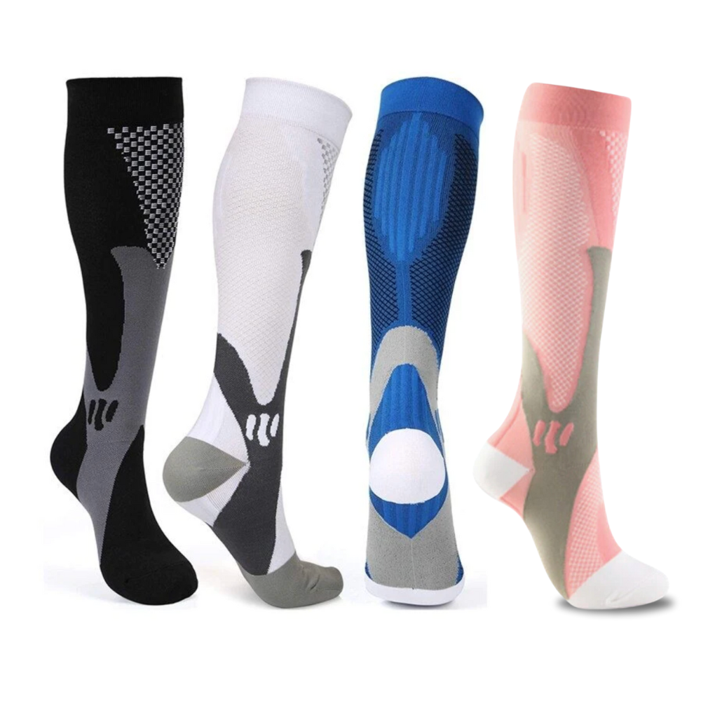 High Compression Stockings | Reduce Swelling & Varices for All-Day Comfort