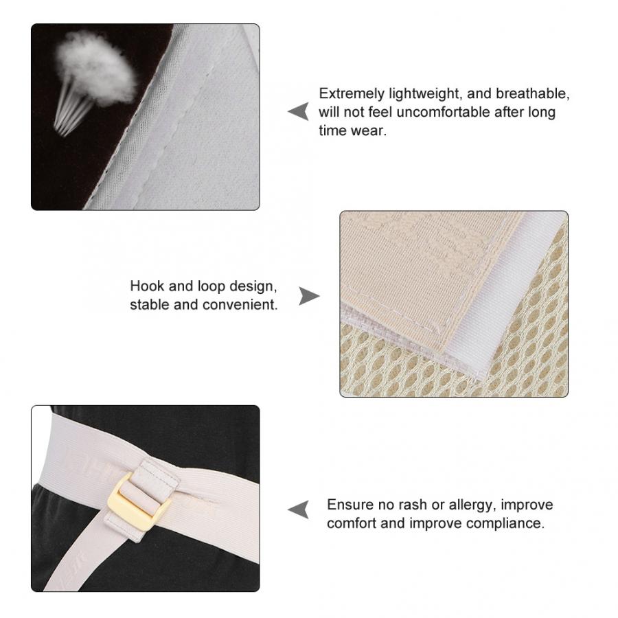 Inguinal Hernia Support Belt for Men - Adjustable Medical Compression Wrap for Post-Surgery Recovery & Daily Use