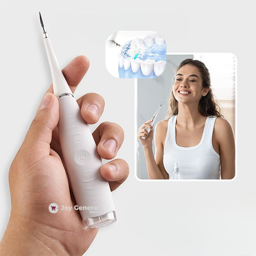 Tartar Remover for Teeth & Dental Scaler Tool | Ultrasonic Plaque Remover | Electric Teeth Cleaner At-Home Kit | 3-Mode