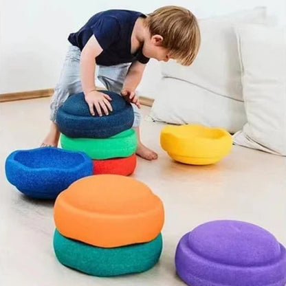 Sensory Childrens Stepping Stones - Enhance Coordination & Imagination | Sensory Toys