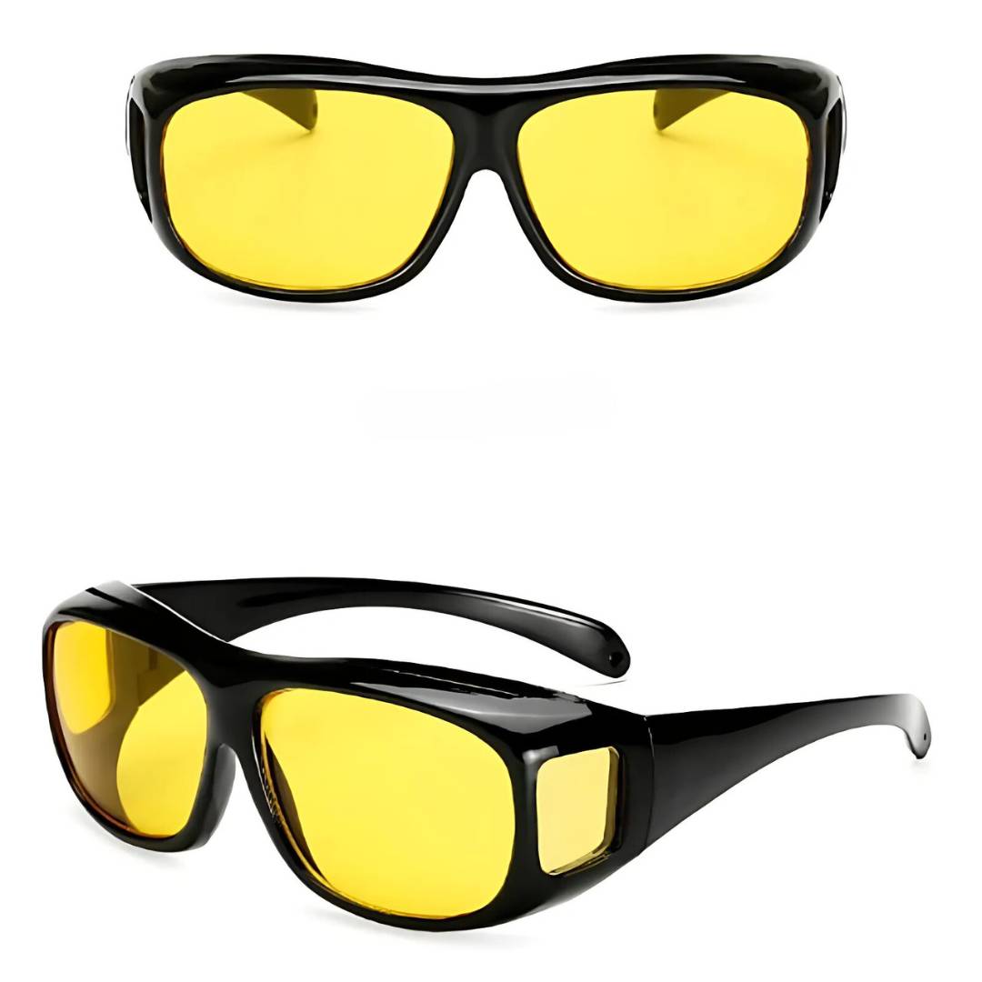 Night Driving Clarity Glasses | Anti-Glare, UV Protection & Reduced Eye Strain for Safer Nighttime Driving