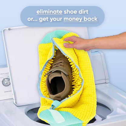 Laundry Shoe Bag | Soft Bristle Design for Gentle Cleaning & Protection Against Damage for All Shoe Types
