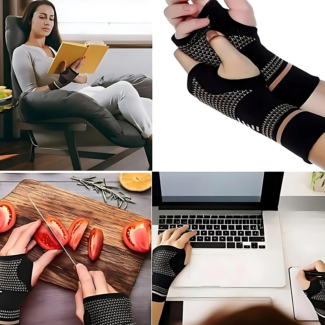 FlexiSupport Wrist Brace | Ergonomic Design for Pain Relief & Daily Support | Ideal for Injuries and Post-Surgery Recovery