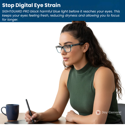 Clarity Blue Glasses - Blue Light Blocking Screen Glasses | With UV Protection - Reduces Eye Strain - Improves Sleep Quality - Relieves Eye Fatigue