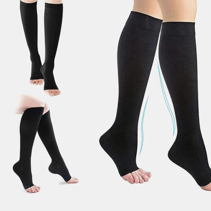 Orthopedic Comfort Compression Stockings | Improved Blood Circulation, Pain Relief & Reduced Swelling for Varicose Vein Management