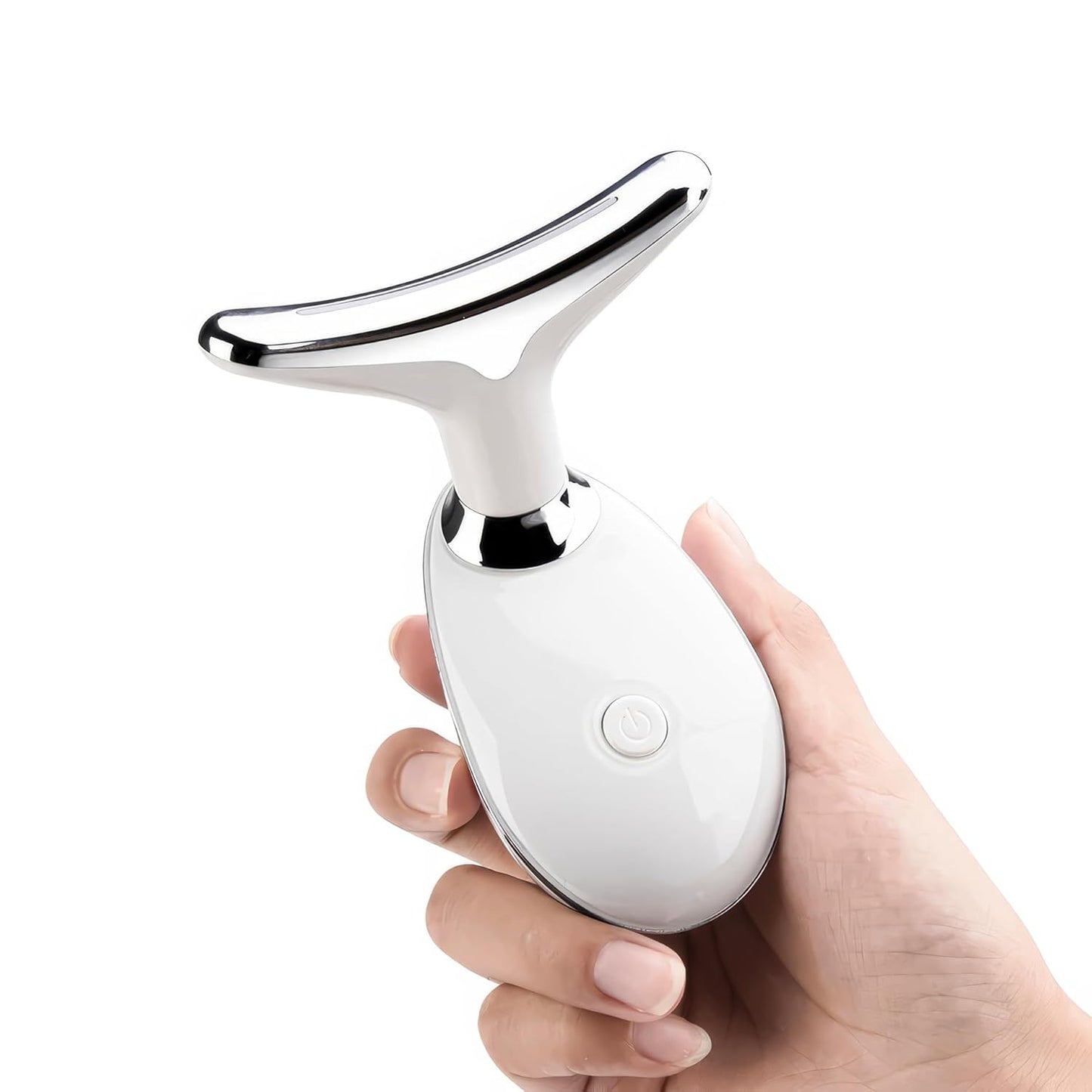 Infrared Red Light Therapy LED Light Skin & Neck Sculptor | 7-in-1 Anti-Aging Device with Microcurrent & Vibration for Home Skincare | red light therapy at home